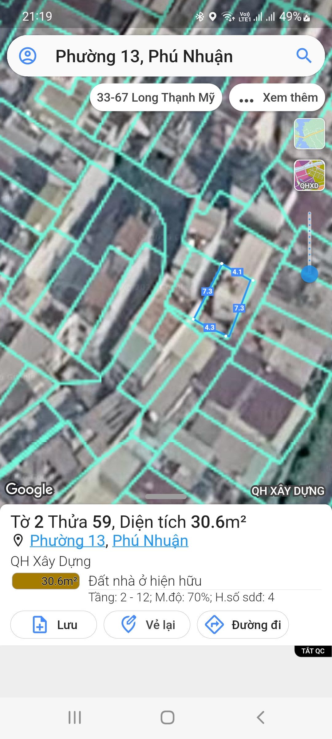 Nhà Đất 137/27/13  đường Lê Văn Sỹ phường 13 Quận Phú Nhuận