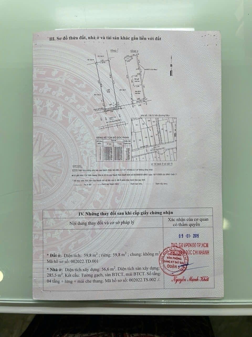 Gia Đình Cần Bán Nhà Hẻm 118/15 Trần Quang Diệu – Giá 17 tỷ