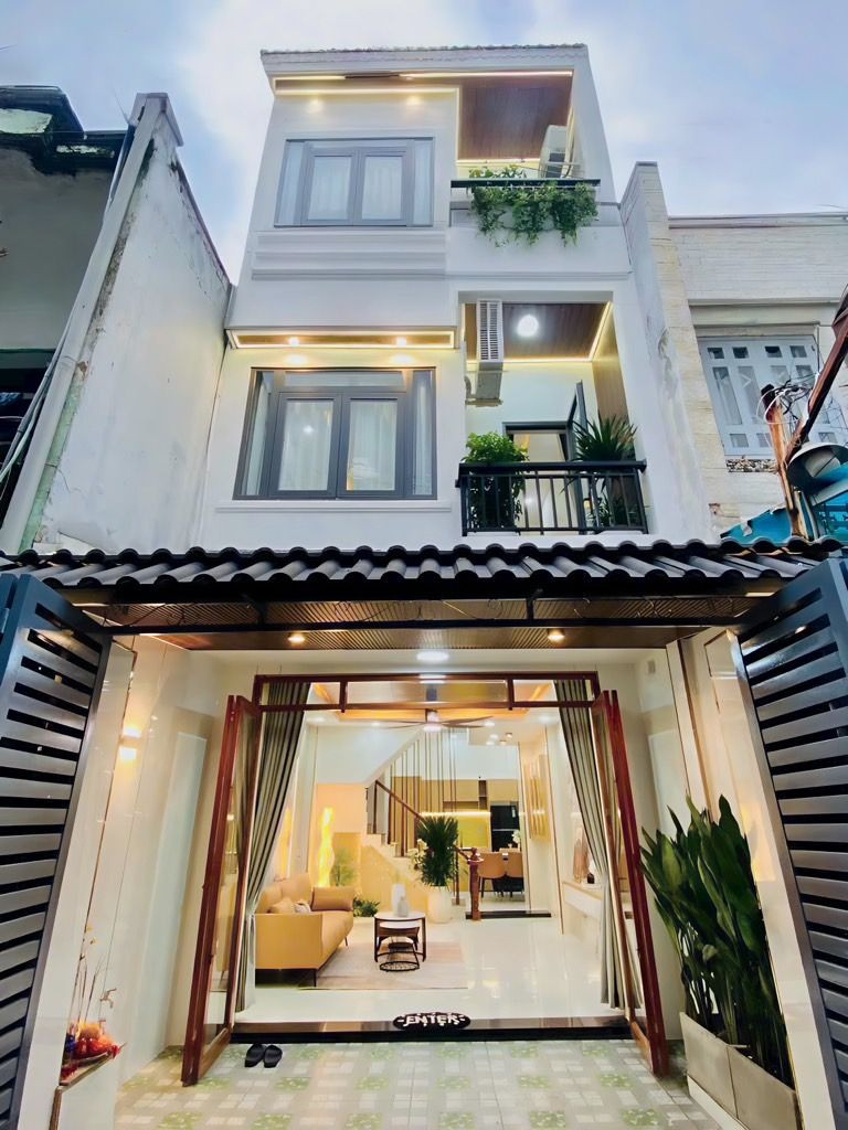 Nhà bán sổ hồng riêng đường số 59 gò vâp, hoàng công đủ