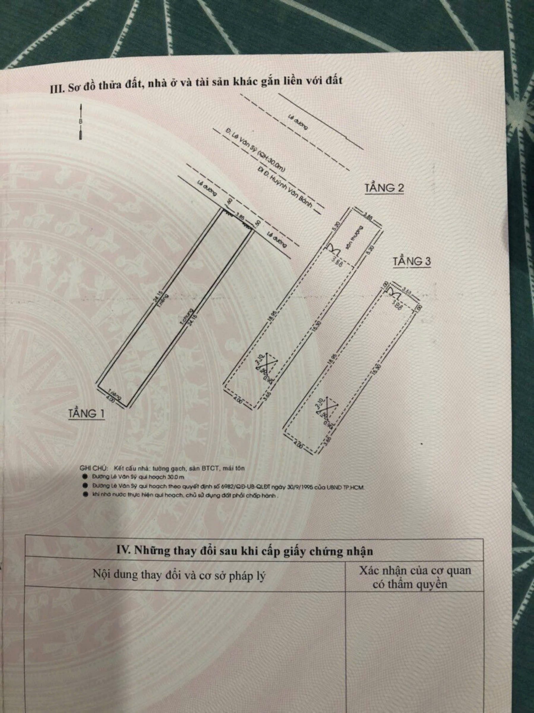 Gia Đình Cần Bán Nhà Mặt tiền 193 Lê Văn Sỹ – Giá 31 tỷ