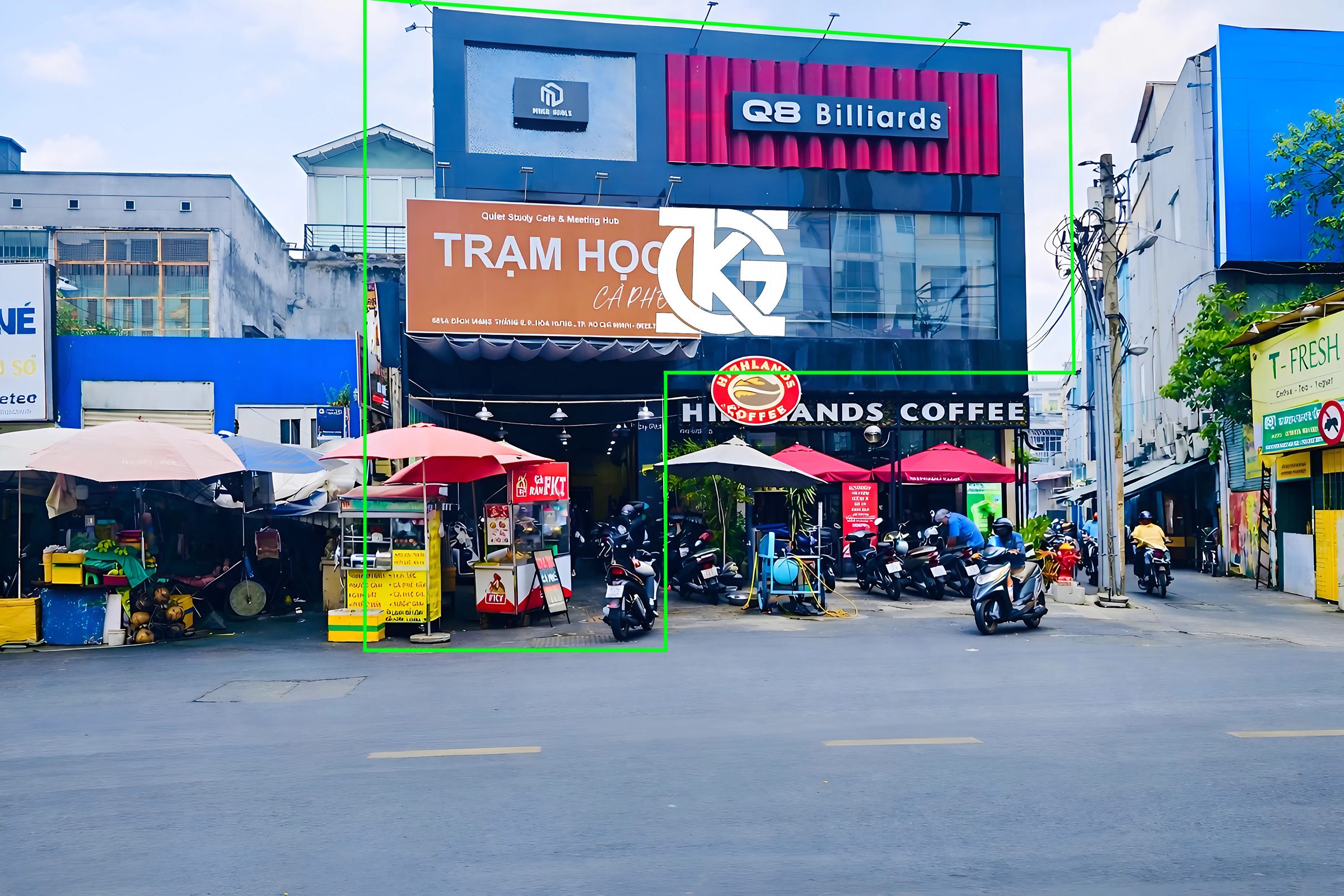 ❇️❇️ Cho Thuê Nhà GÓC 2MT: 601A CMT8 - Quận 10 - DTSD: 1.200m2