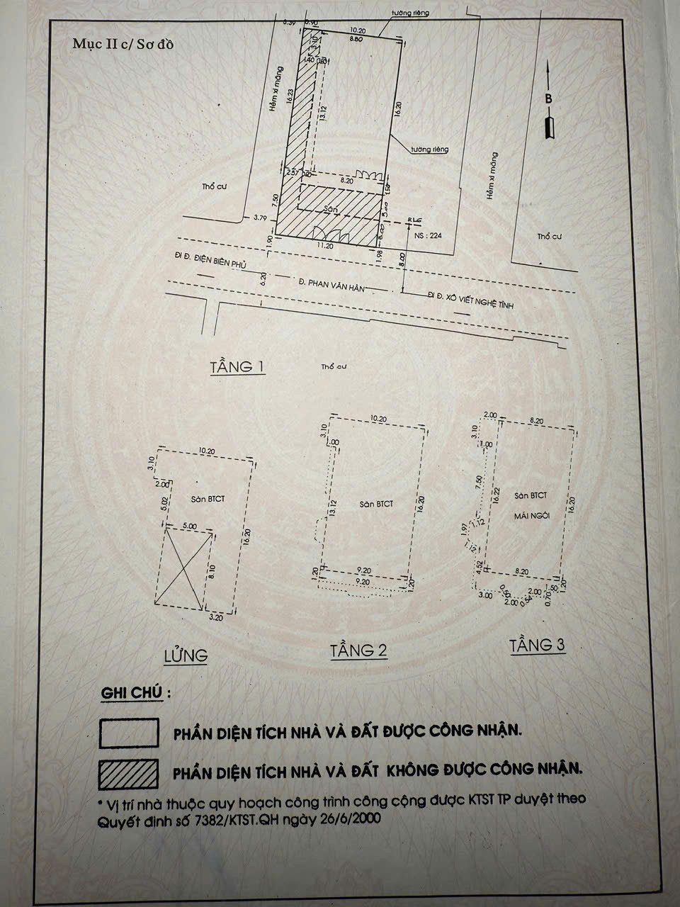 Chính Chủ Bán Nhà Mặt tiền 224 Phan Văn Hân – Giá 49 tỷ