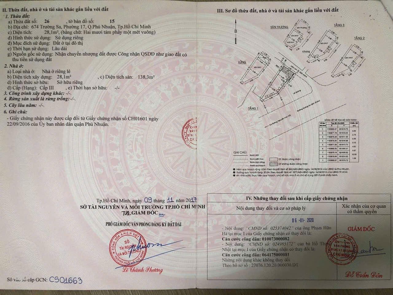 Chính Chủ Bán Nhà Mặt tiền 674 Trường Sa – Giá 25 tỷ
