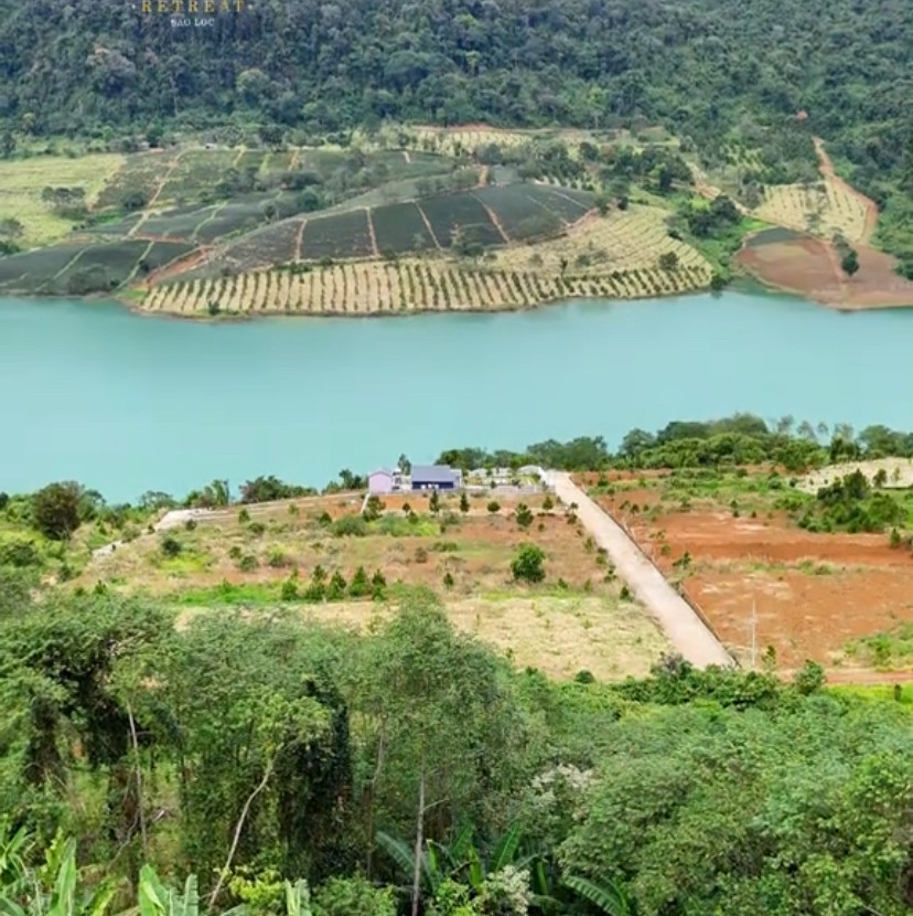 Bán đất view hồ ngọc phường 2 Bảo Lộc. 4100m2