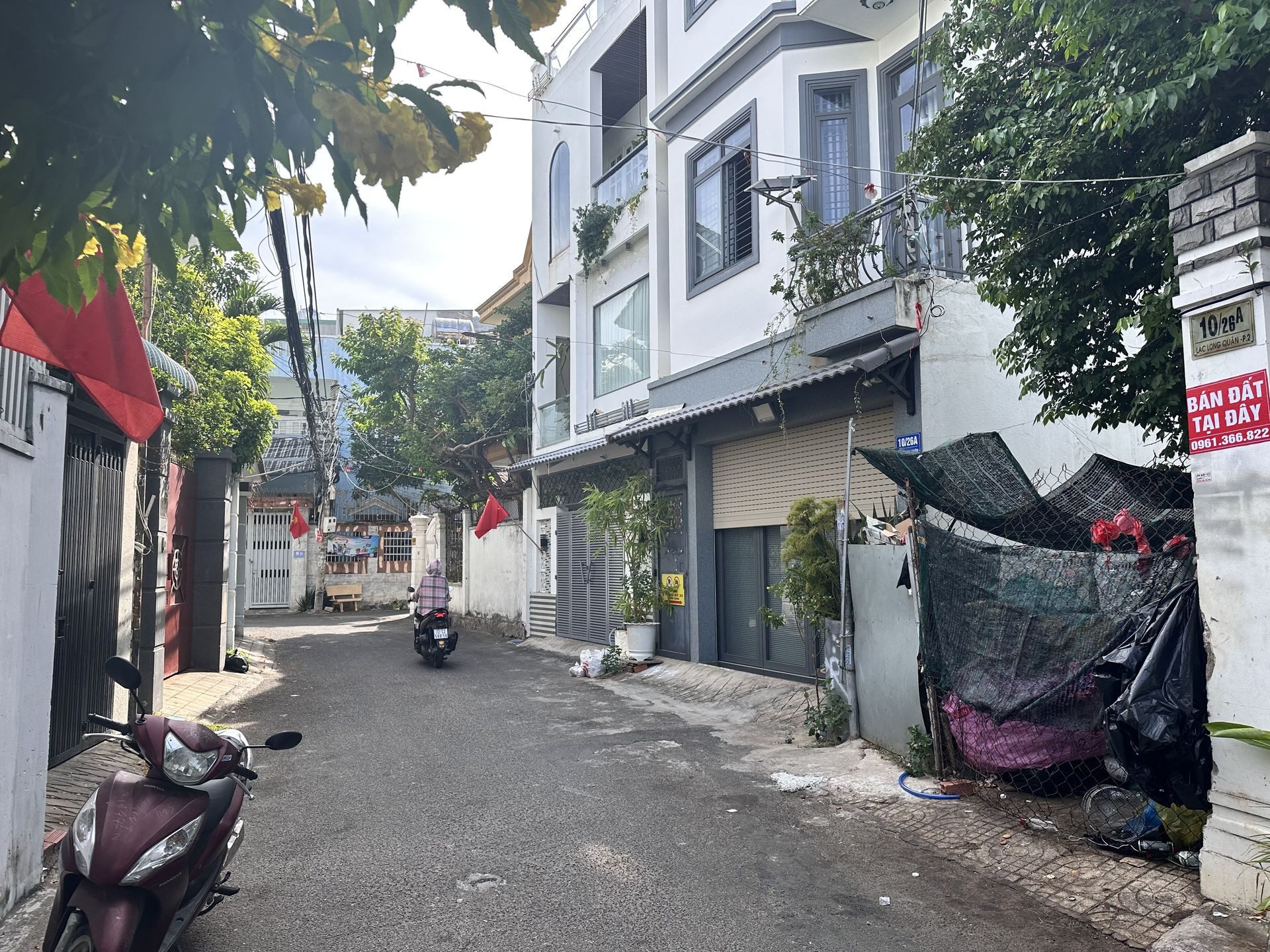 🔥 BÁN ĐẤT TRỐNG HẺM Ô TÔ LẠC LONG QUÂN, P2, VŨNG TÀU – 92M² NỞ HẬU ĐẸP 6.8M – FULL THỔ CƯ GẦN BIỂN