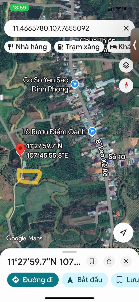 🌿 NHÀ VƯỜN GIÁP SUỐI – PHƯỜNG 3 BẢO LỘC (ĐẠI LÀO CŨ) – GIÁ CHỈ 1,49 TỶ 🌿

💰 𝗚𝗶𝗮́: 𝟭 𝘁𝘆̉ 𝟰𝟵𝟬 (𝗰𝗼́ 𝘁𝗵𝘂̛𝗼̛𝗻𝗴 𝗹𝘂̛𝗼̛̣𝗻𝗴)
📏 𝗗𝗶𝗲̣̂𝗻 𝘁𝗶́𝗰𝗵: 𝟱𝟱𝟵𝗺² (𝟭𝟰,𝟱𝗺 x 𝟱𝟳𝗺)
🧭 𝗛𝘂̛𝗼̛́𝗻𝗴: Tây
📜 𝗣𝗵𝗮́𝗽 𝗹𝘆́: Sổ riêng – công chứng ngay