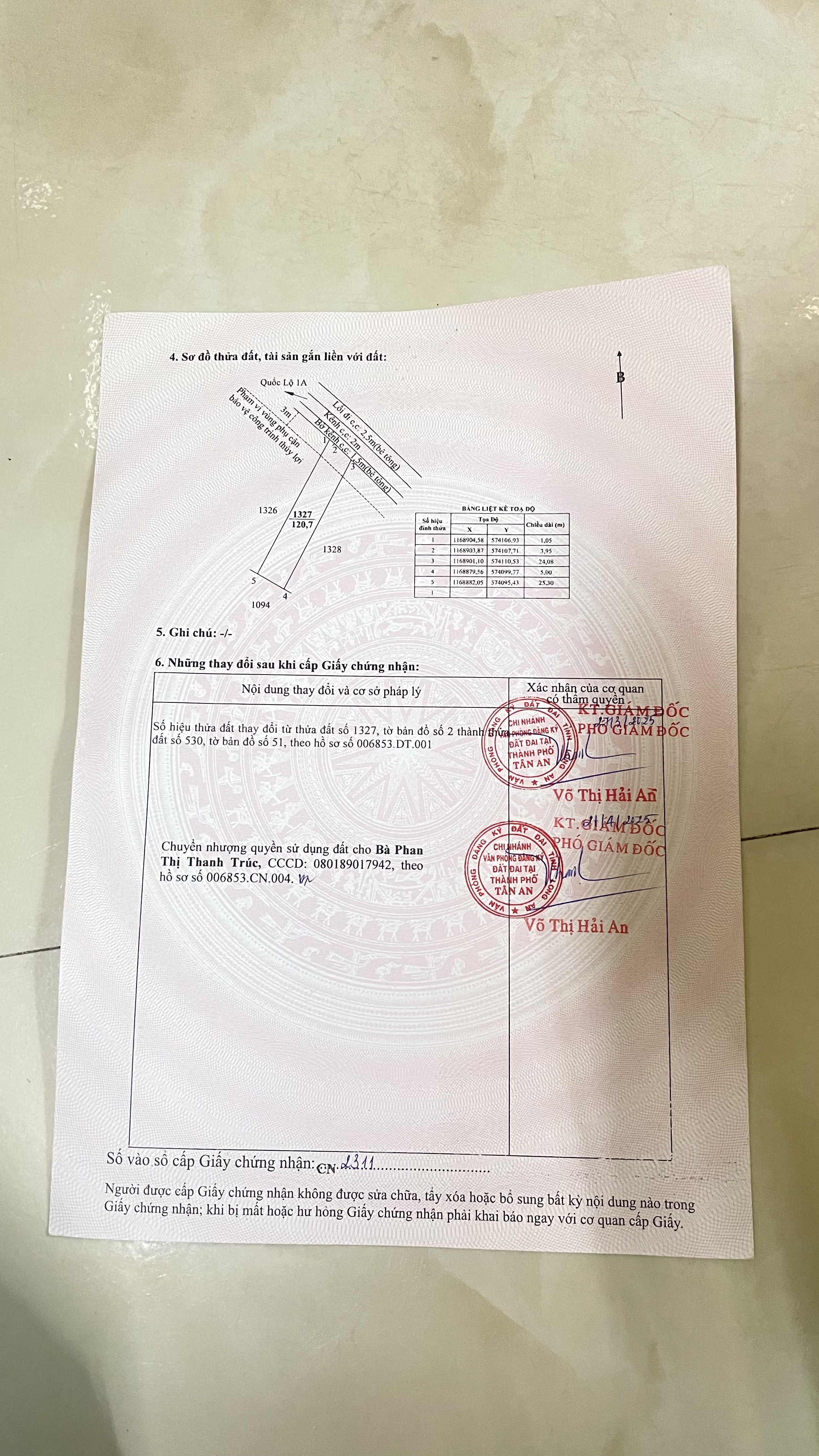 Cần bán sỉ lẻ 5 nền p5, Tân An, Long An