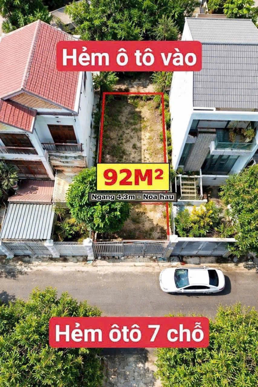 Bán đất hẻm ô tô Phạm Hồng Thái – 91,5m² – cách mặt tiền 50m – 6,6 tỷ