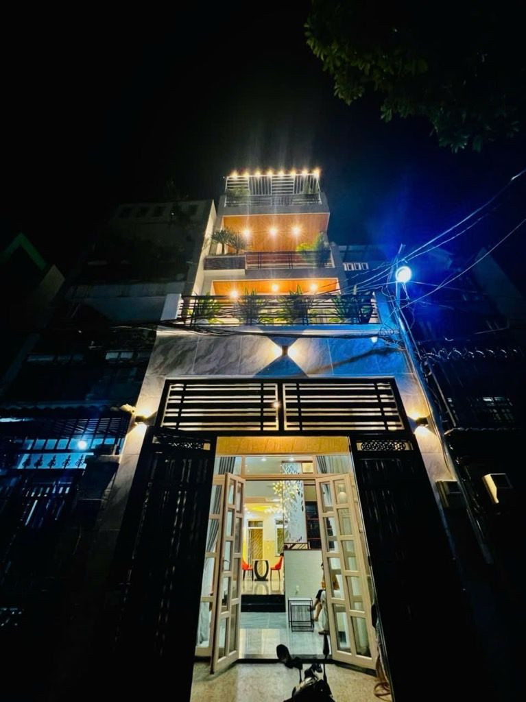 Bán nhà phạm văn chiêu, sổ hồng riêng, 4 tầng tặng nội thất
