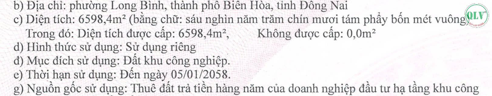 Bán nhà xưởng gần 4.000 m2 trong KCN Amata , Long Bình, Biên Hòa.