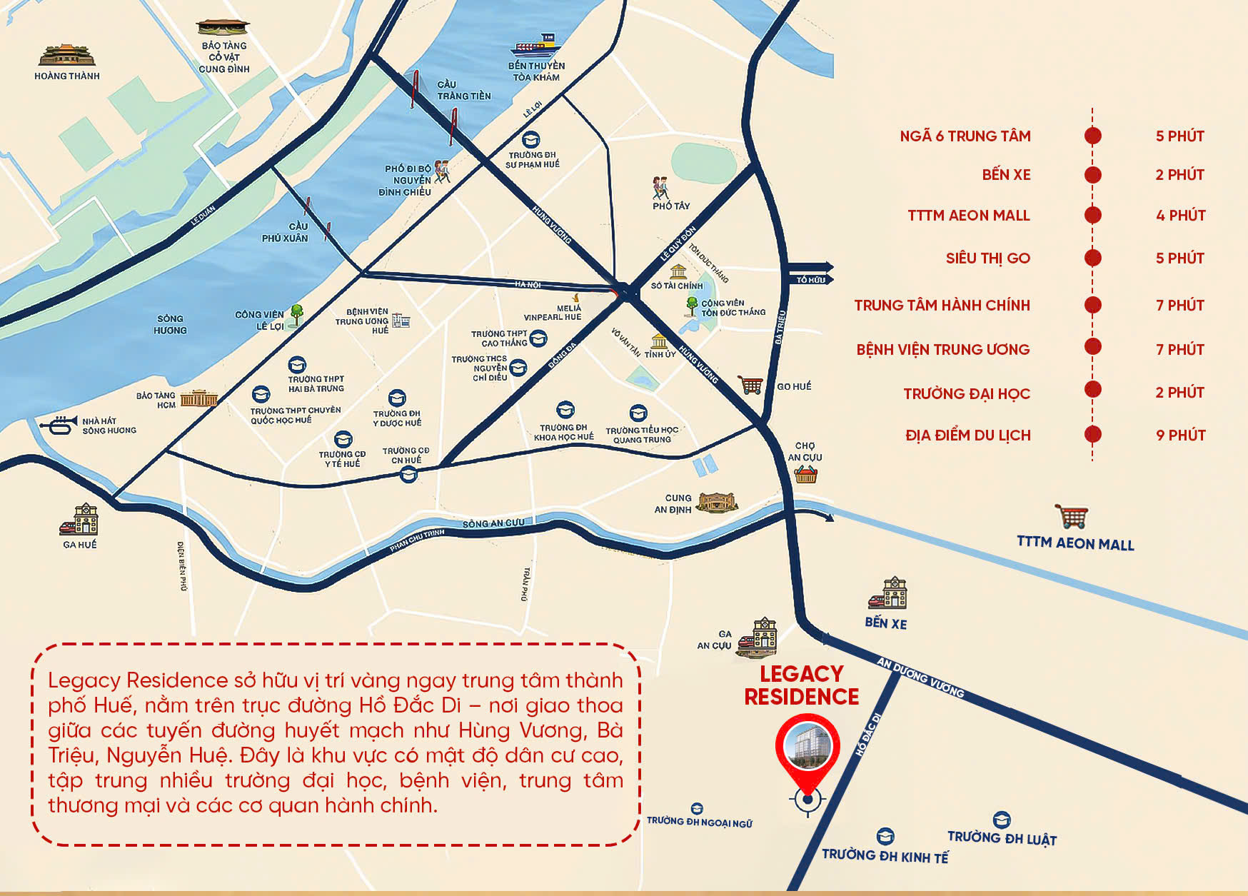Bán🔥 LEGACY RESIDENCE HUẾ – CƠ HỘI SỞ HỮU NHÀ PHỐ TRUNG TÂM HIẾM CÓ