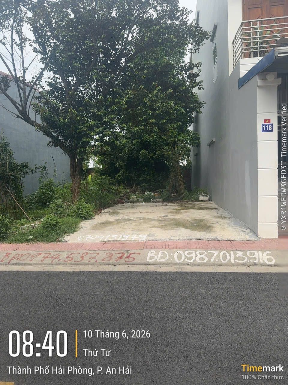 Bán 100m2 mặt trục Hoàng Dương Cái Tắt An Dương Hải Phòng