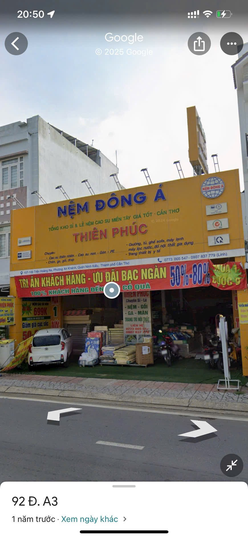 BÁN CẶP NỀN MẶT TIỀN TRẦN HOÀNG NA