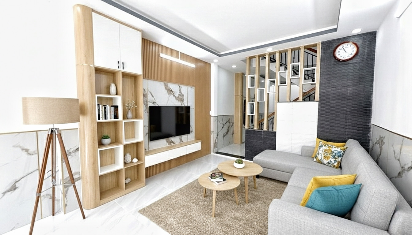 BÁN NHÀ KINH DƯƠNG VƯƠNG BÌNH TÂN 64M2 2 LẦU 3 PHÒNG NGỦ 5.9 TỶ XE TẢI ĐỖ CỬA