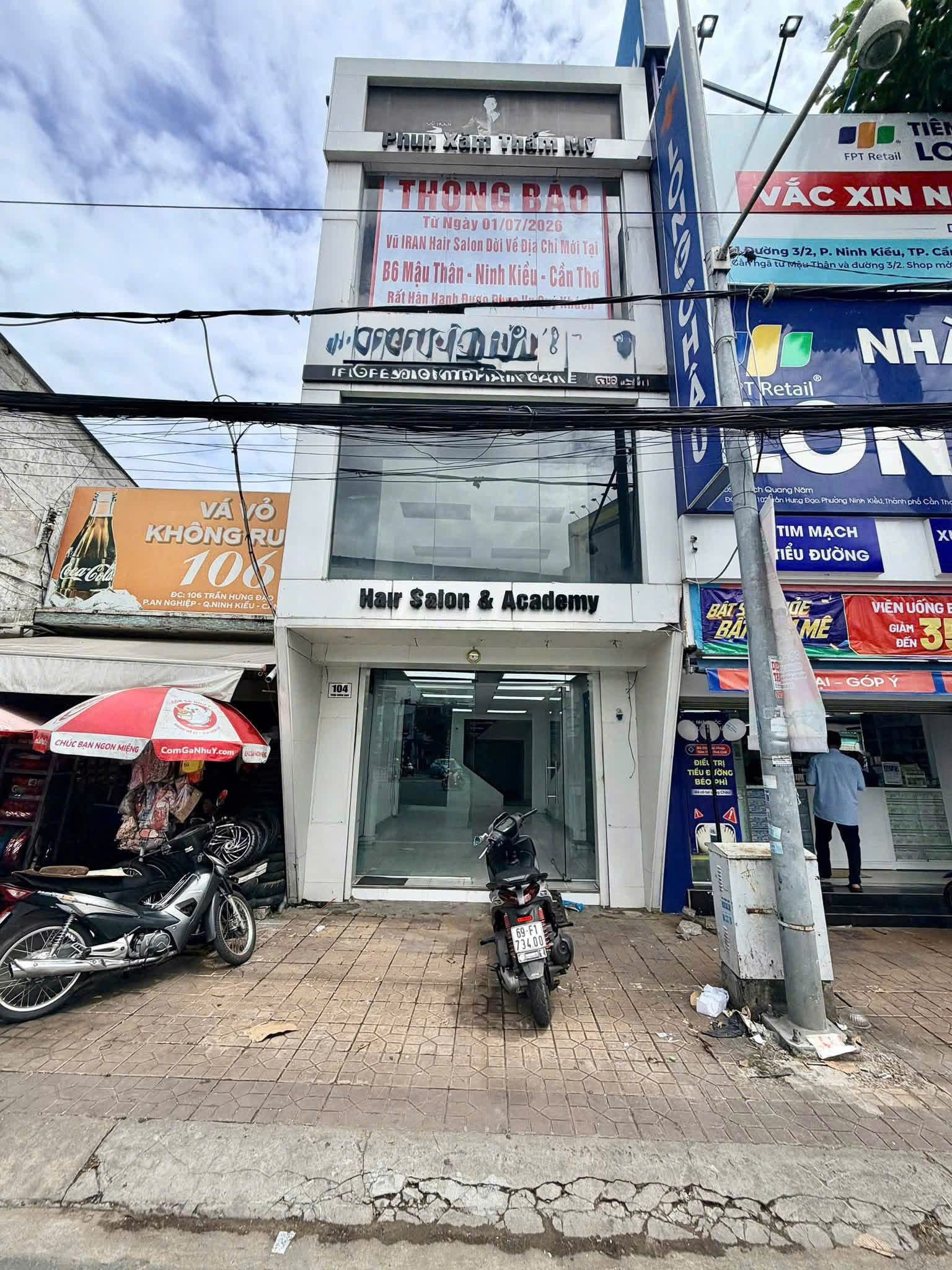 Cho thuê Nhà riêng 72m2 giá 35 triệu Đường Trần Hưng Đạo Phường An Nghiệp Quận Ninh Kiều Cần Thơ