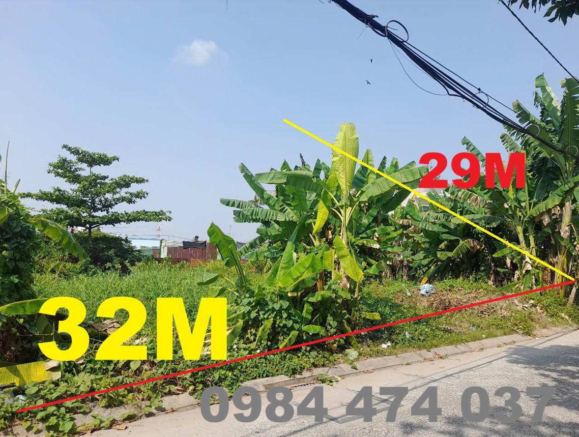 BÁN ĐẤT AN PHÚ ĐÔNG QUẬN 12 32x29 GIÁ 18 TỶ NHỈNH – MẶT TIỀN ĐƯỜNG 10M