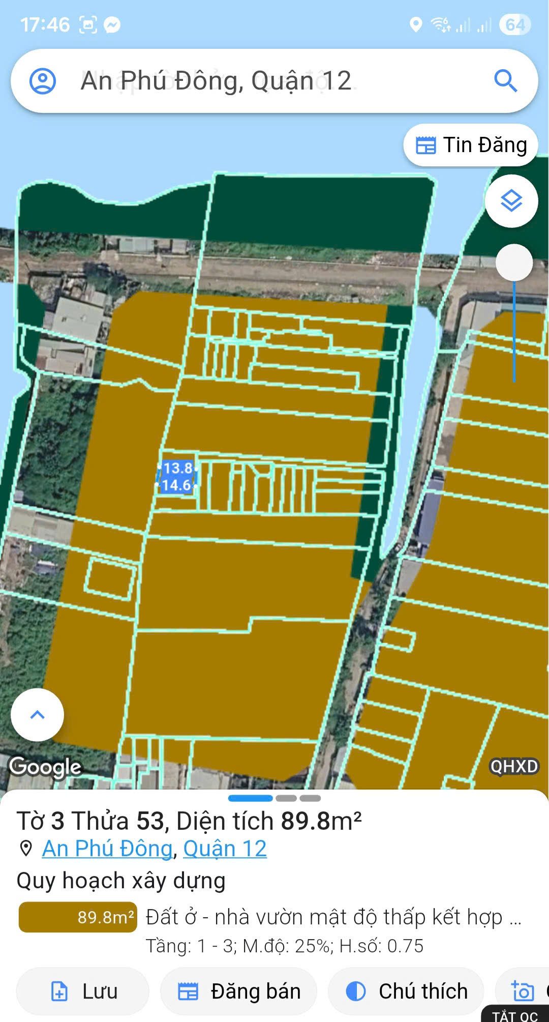 💎 CHỈ 2.1 TỶ - SỞ HỮU NGAY 90m2 ĐẤT KẾ SÔNG AN PHÚ ĐÔNG - VIEW BỜ KÈ THOÁNG MÁT 💎