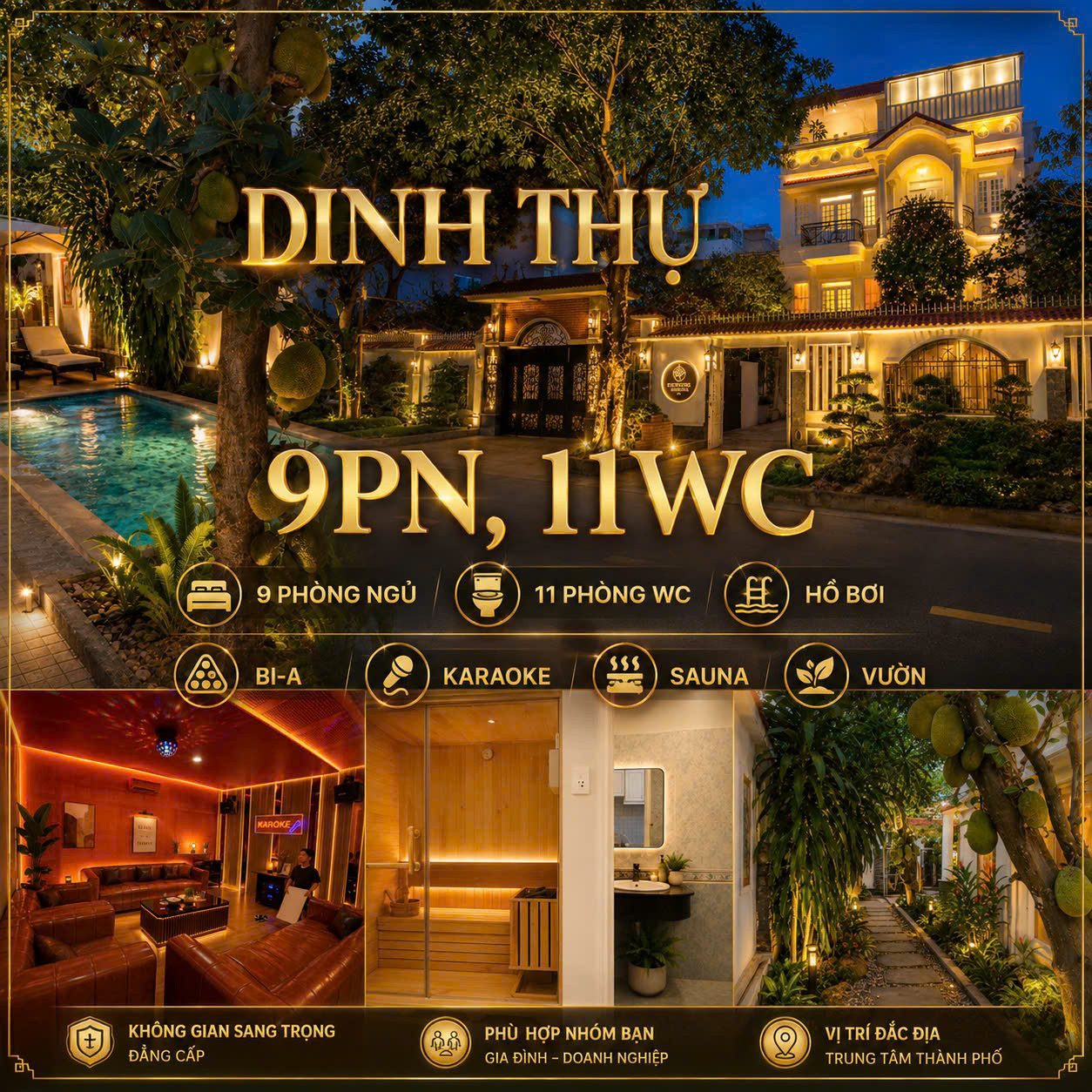 BDS  HVL DINH THỰ CAO CẤP CHO THUÊ AN PHÚ – AN KHÁNH, TP. THỦ ĐỨC