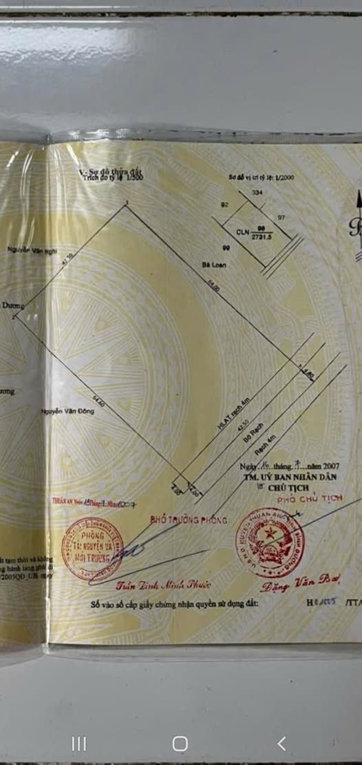 Bán Đất 2731m2 giá 19.12 tỷ tại Phường An Thạnh Thị xã Thuận An Bình Dương