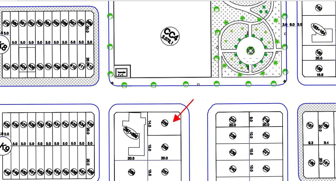 Bán lô góc biệt thự 280m2 trục chính dự án Anh Dũng 5, Hưng Đạo, Hải Phòng