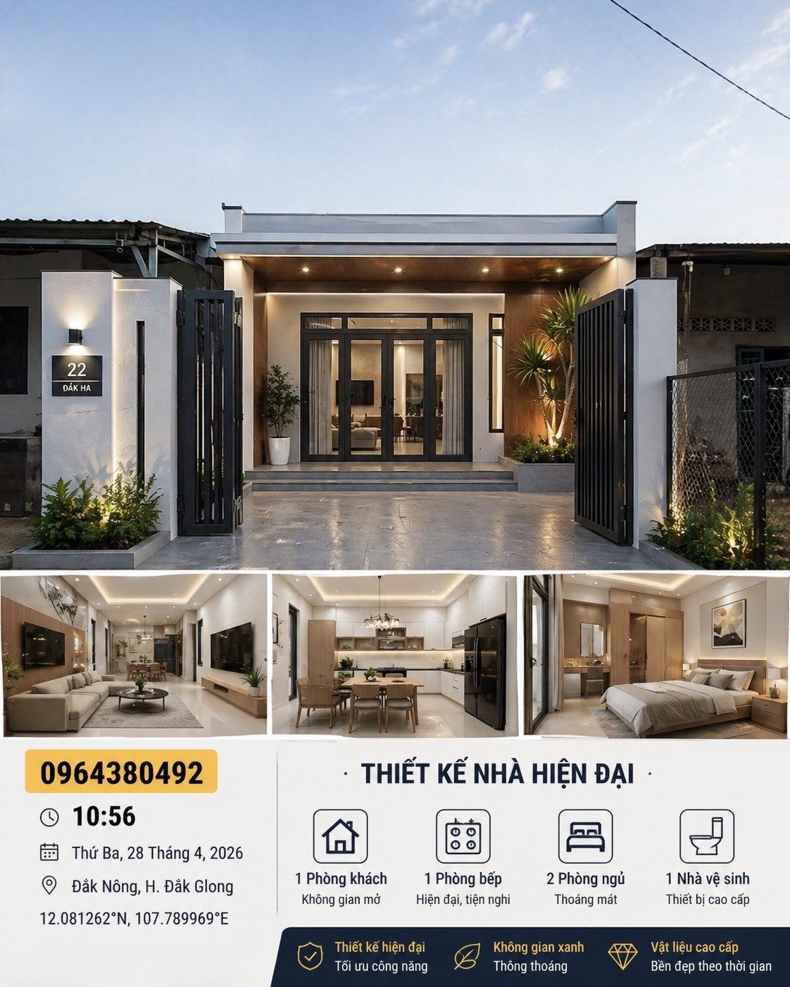 BÁN NHANH LÔ ĐẤT MẶT TIỀN TẠI ĐĂK HA