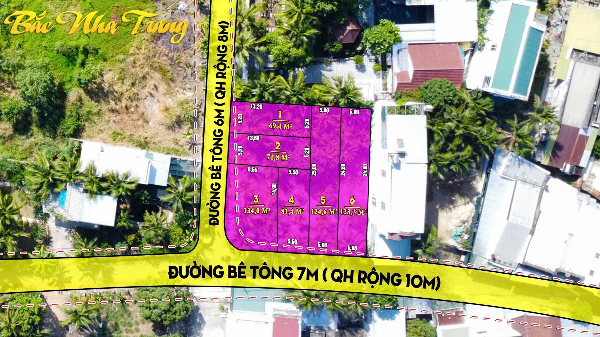 Bán Đất 71m² thổ cư 71m² giá 1.19 tỷ tại Phường Bắc Nha Trang Khánh Hòa