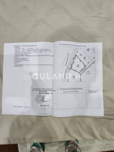 BÁN ĐẤT NGAY ĐẦU NGÃ 3 KÊNH LIÊM,BẠCH ĐẰNG,HẠ LONG