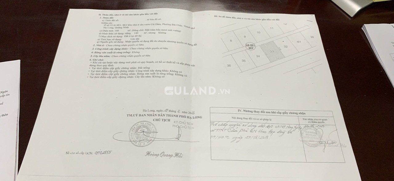 💥Giá tốt💥Bán đất khu sân vườn cái dăm Bãi Cháy,Hạ Long Lô E