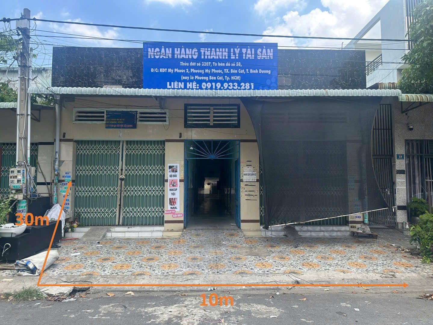 NHÀ TRỌ 16 phòng 300m² full thổ cư ngang 10m giá 4.2 tỷ tại Phường Bến Cát
