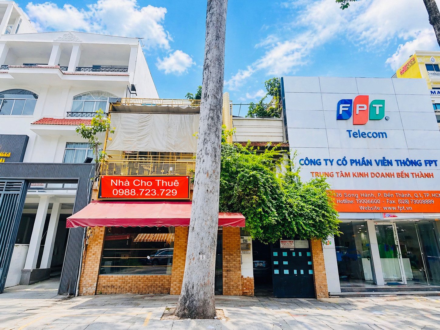 ❇️❇️ Cho Thuê Nhà Mặt Tiền: 126 Sương Nguyệt Ánh - Quận 1 - 10x40m, 3 tầng