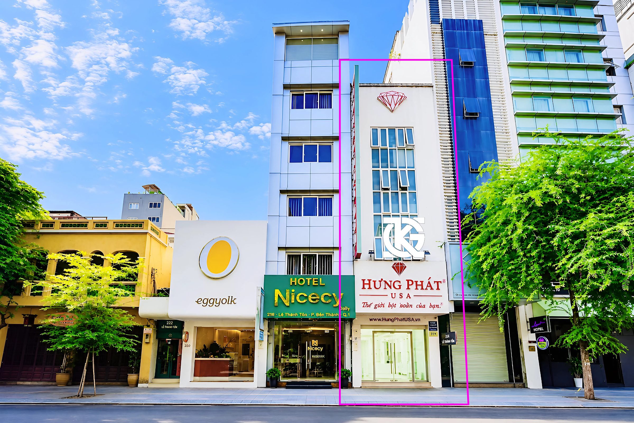 ❇️❇️ Cho Thuê Nhà Mặt Tiền: 214 Lê Thánh Tôn - Quận 1 - 4.7x41m, 4 tầng