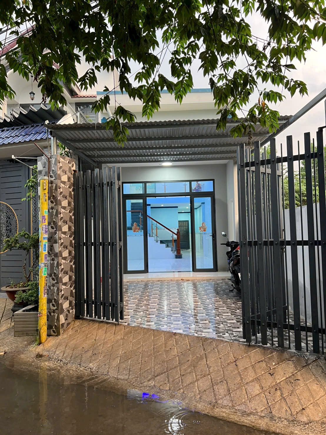 Bán Nhà 1T 1L Mới Xây Đường Ô Tô Tới Nhà.Dt:74m, 3PN, Sân Ô Tô