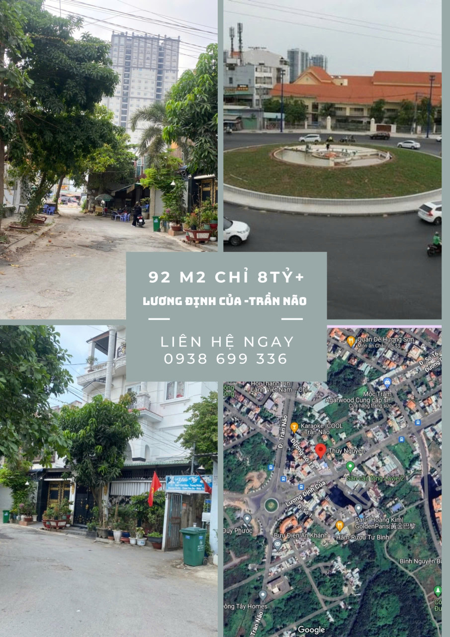 🏡 BÁN NHÀ HẺM XE HƠI LƯƠNG ĐỊNH CỦA, PHƯỜNG BÌNH AN, QUẬN 2 🌟 92m2 chỉ 12 tỷ