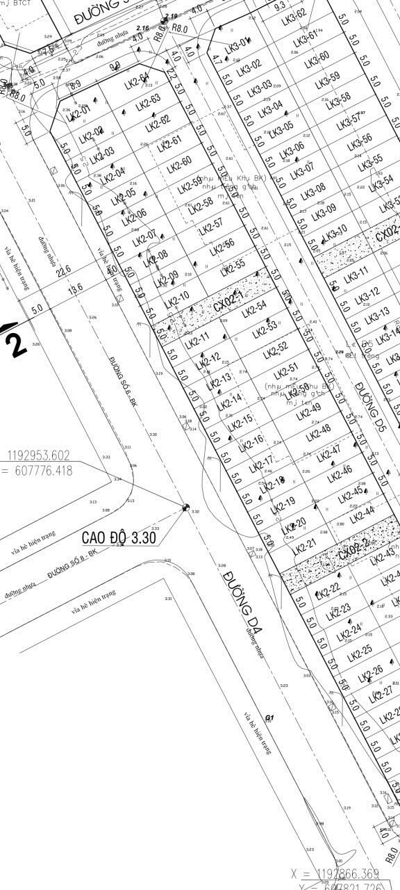 BDS  HVL BÁN LÔ LK3-8 KDC 1.8ha Bình Khánh Q2