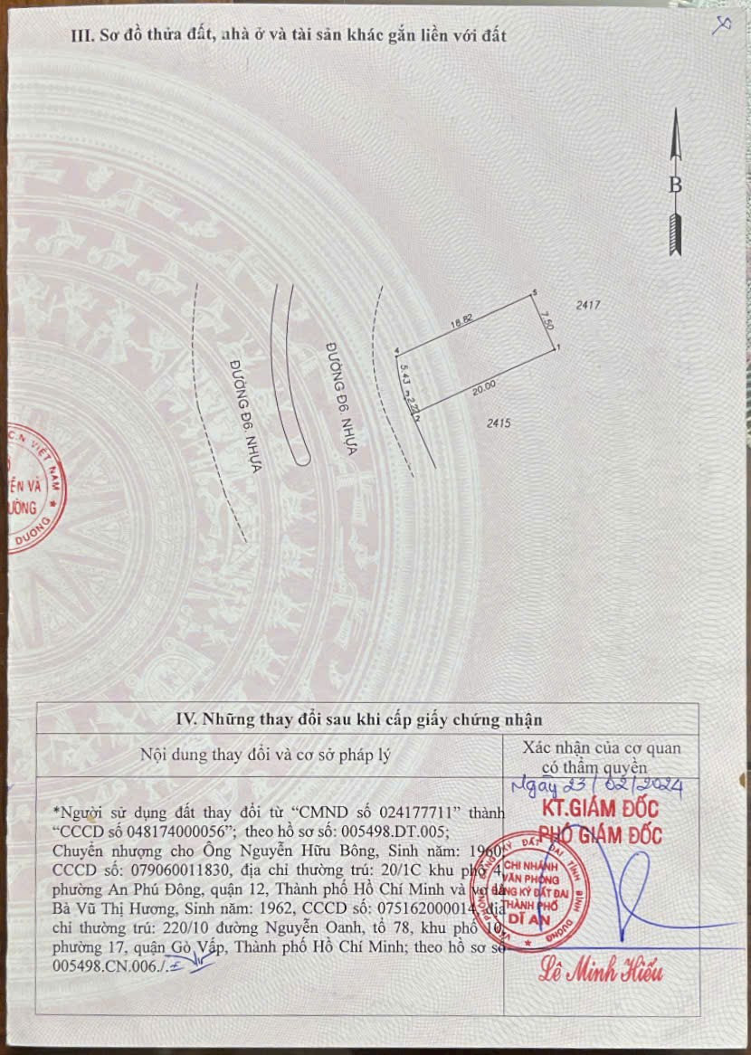 Nhà Đất Bình An Dĩ An Bình Dương