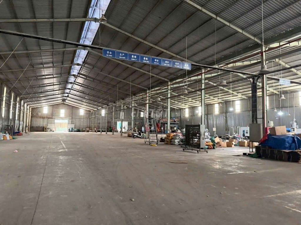 Cho Thuê Xưởng 5000m/270tr Có PCCC Thuận An Đường Cont điện 560kva sx