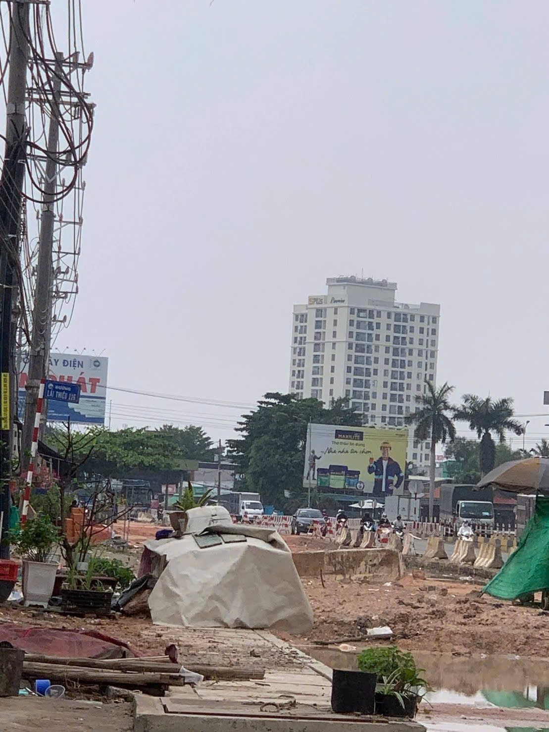 Bán đất 53.9m² có sẵn 53m² thổ cư ngang 4m giá 2.75 tỷ tại Phường Bình Hòa