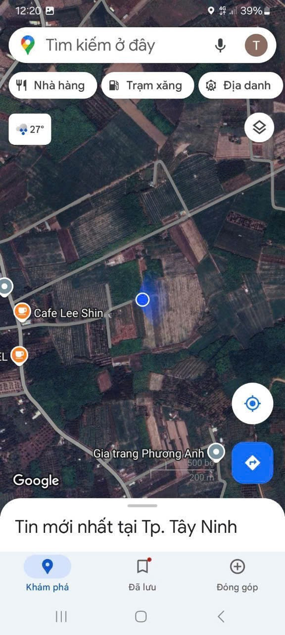 Bán đất 26000m² ngang 380m giá 20 tỷ Phường Bình Minh