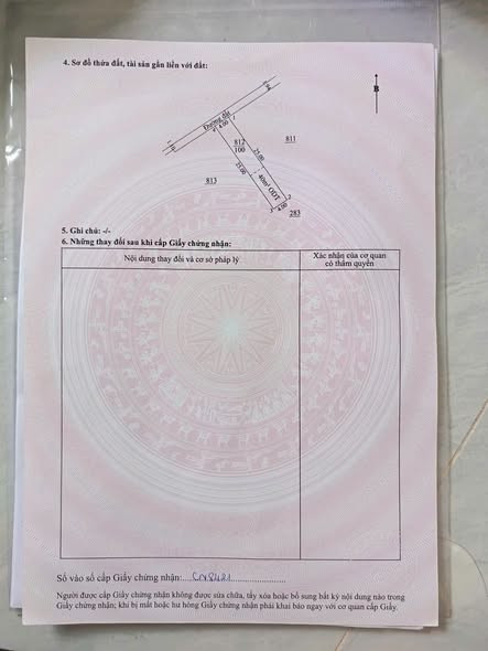 Bán Đất 80m2 có sẵn 60 m2 thổ cư giá 2.2 tỷ tại - Chọn - Phường Bình Nhâm Thị xã Thuận An Bình Dương