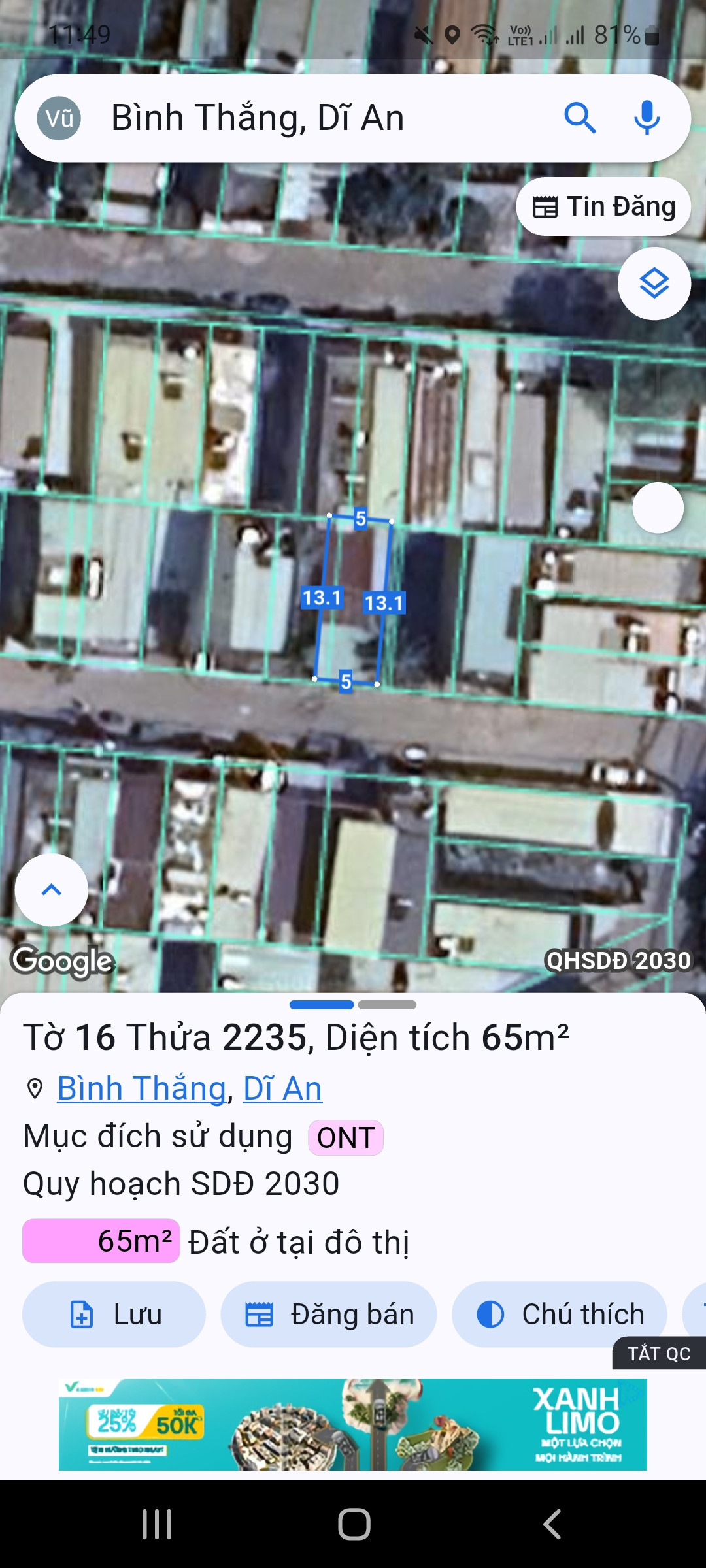 Nhà Đất Bình Thắng Dĩ An Bình Dương