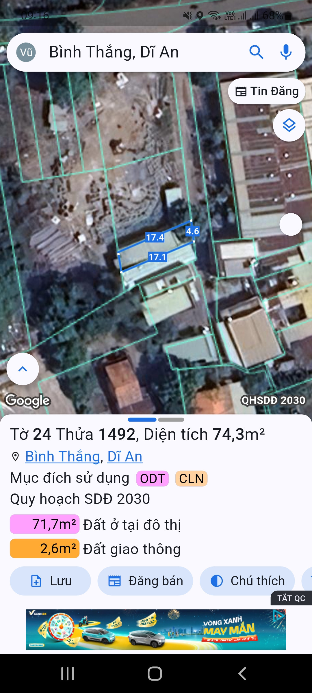 Nhà Đất Bình Thăng Dĩ An Bình Dương