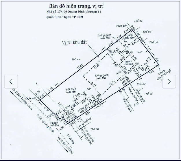 BÁN GẤP LÔ ĐẤT MẶT TIỀN LÊ QUANG ĐỊNH – BÌNH THẠNH – 610M² – GIÁ CHỈ 130 TỶ