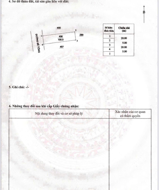 Bán đất 100m² ngang 5m giá 500 triệu Phường Bình Thuận