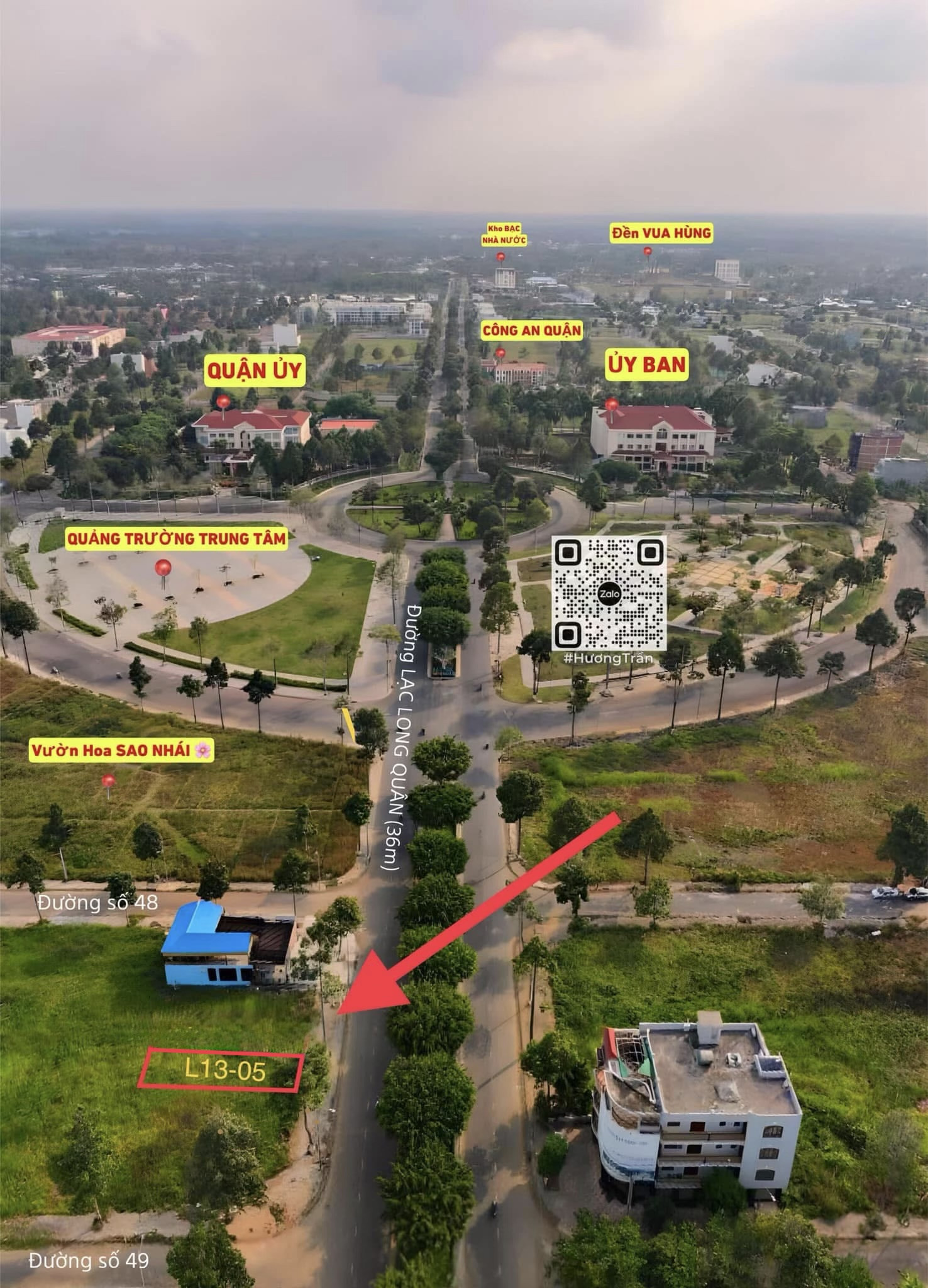 🔥5,8 tỷ - CÒN DUY NHẤT 1 NỀN ngay VƯỜN HOA SAO NHÁI, MẶT TIỀN ĐƯỜNG LẠC LONG QUÂN, Khu Stella