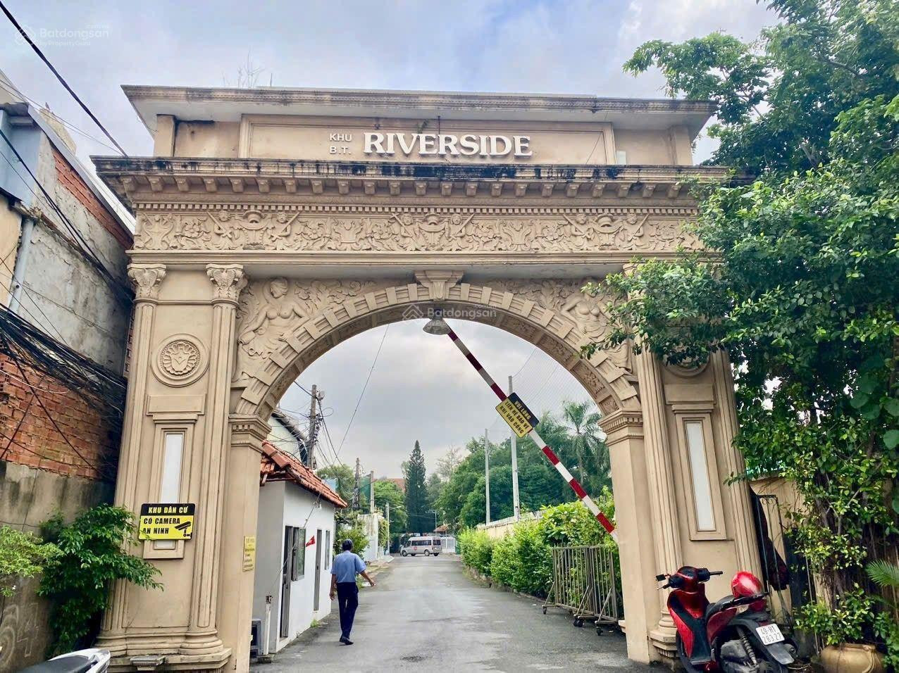 🌟View song  Khu Compound RIVERSIDE ven sông có bảo vệ 24/24.
