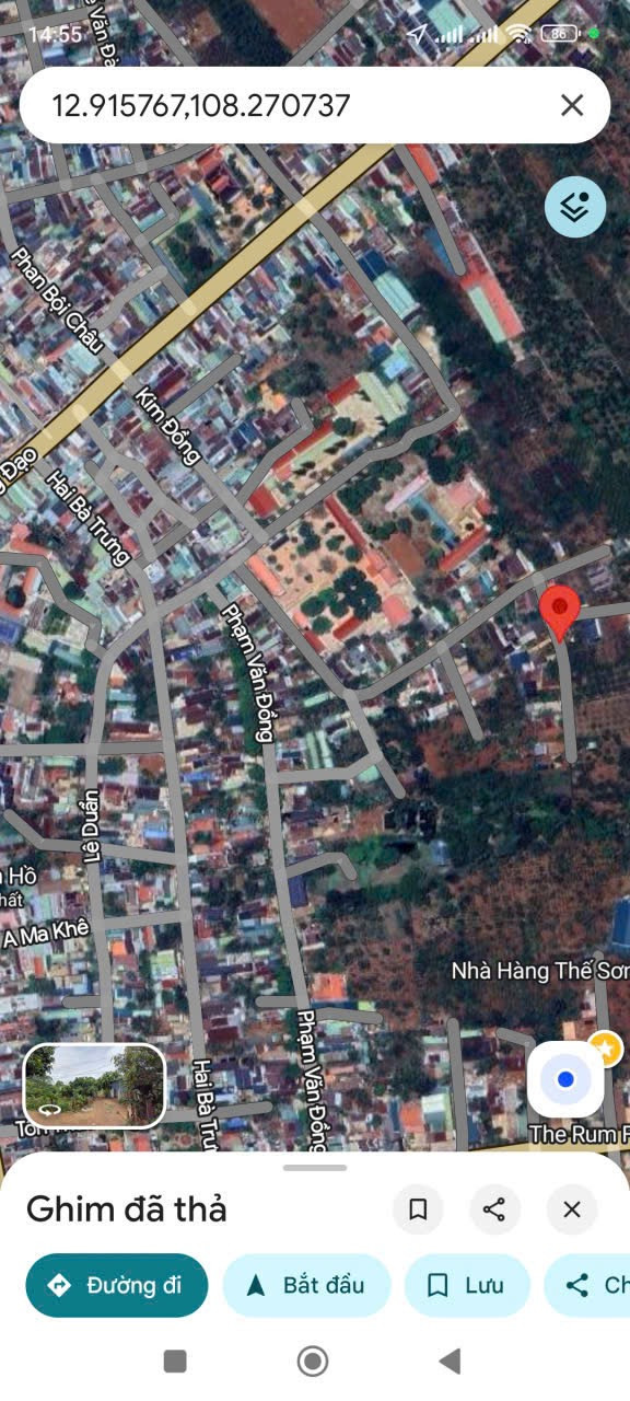 Bán đất 141.7m² giá 1.05 tỷ Phường Buôn Hồ