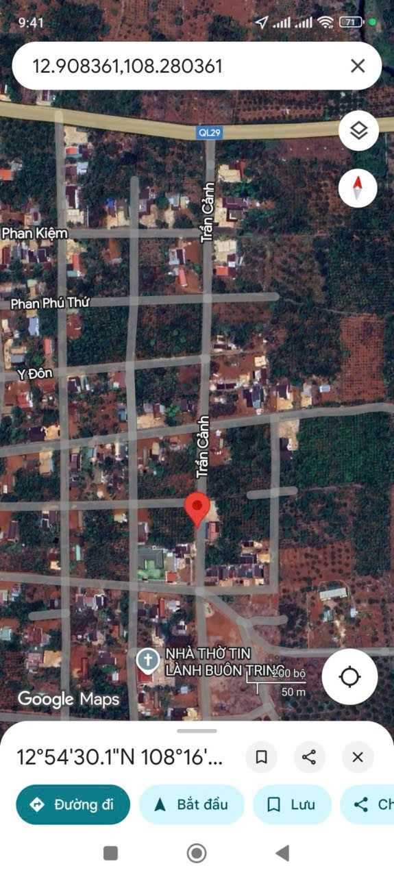 Bán đất 280m² giá 2.15 tỷ Phường Buôn Hồ