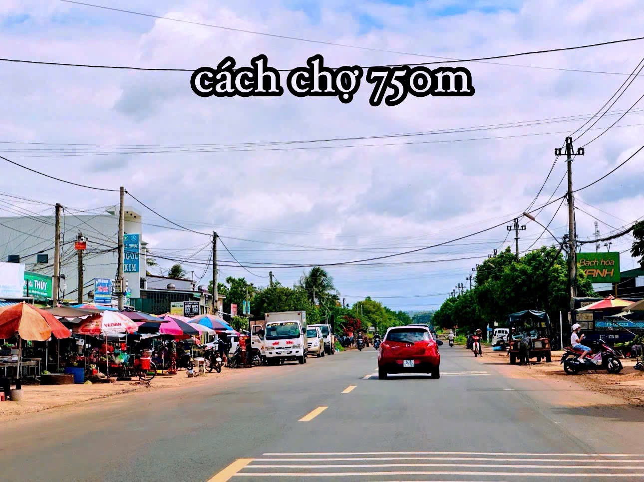Bán đất 145.4m² có sẵn 40m² thổ cư ngang 6m giá 435triệu tại Phường Buôn Hồ