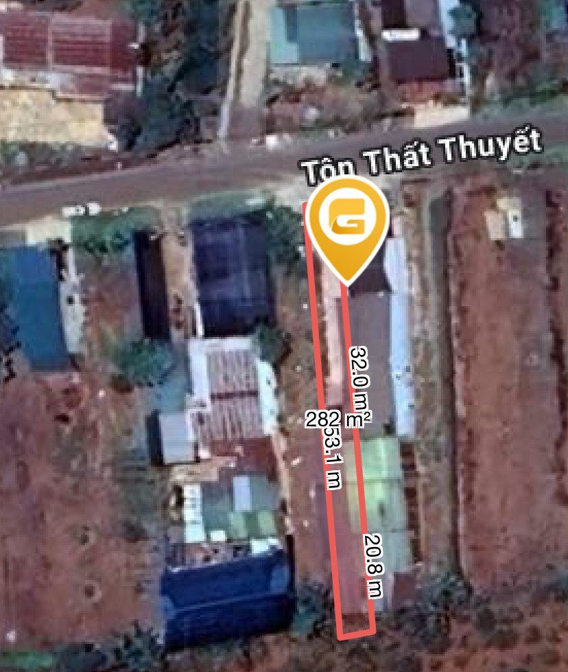 Bán đất 282.3m² ngang 4.7m giá 5 tỷ tại Phường Buôn Hồ