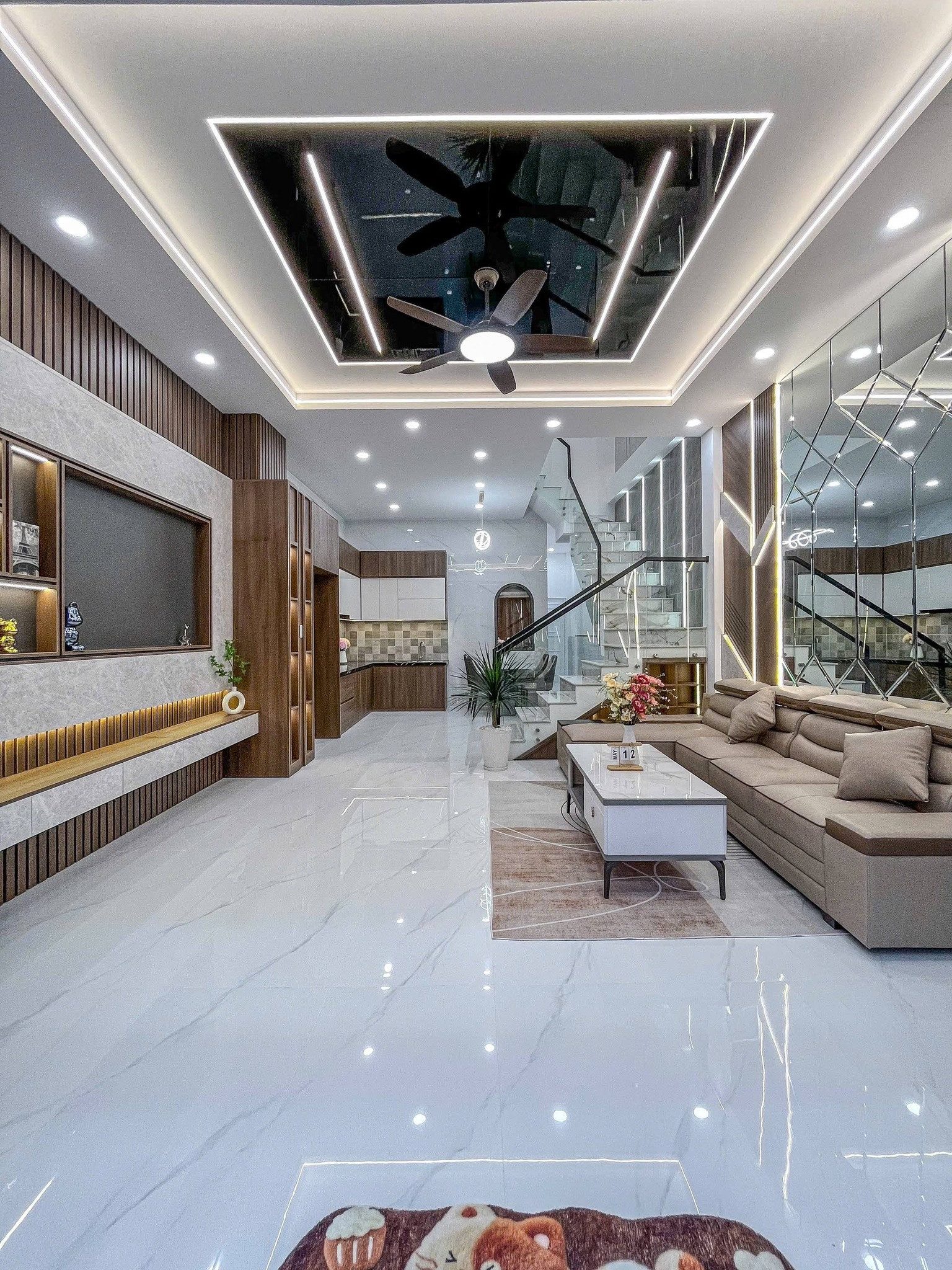 NHÀ 1 TRỆT 1 LẦU ĐƯỜNG SỐ 7 KDC VĂN HOÁ TÂY ĐÔ